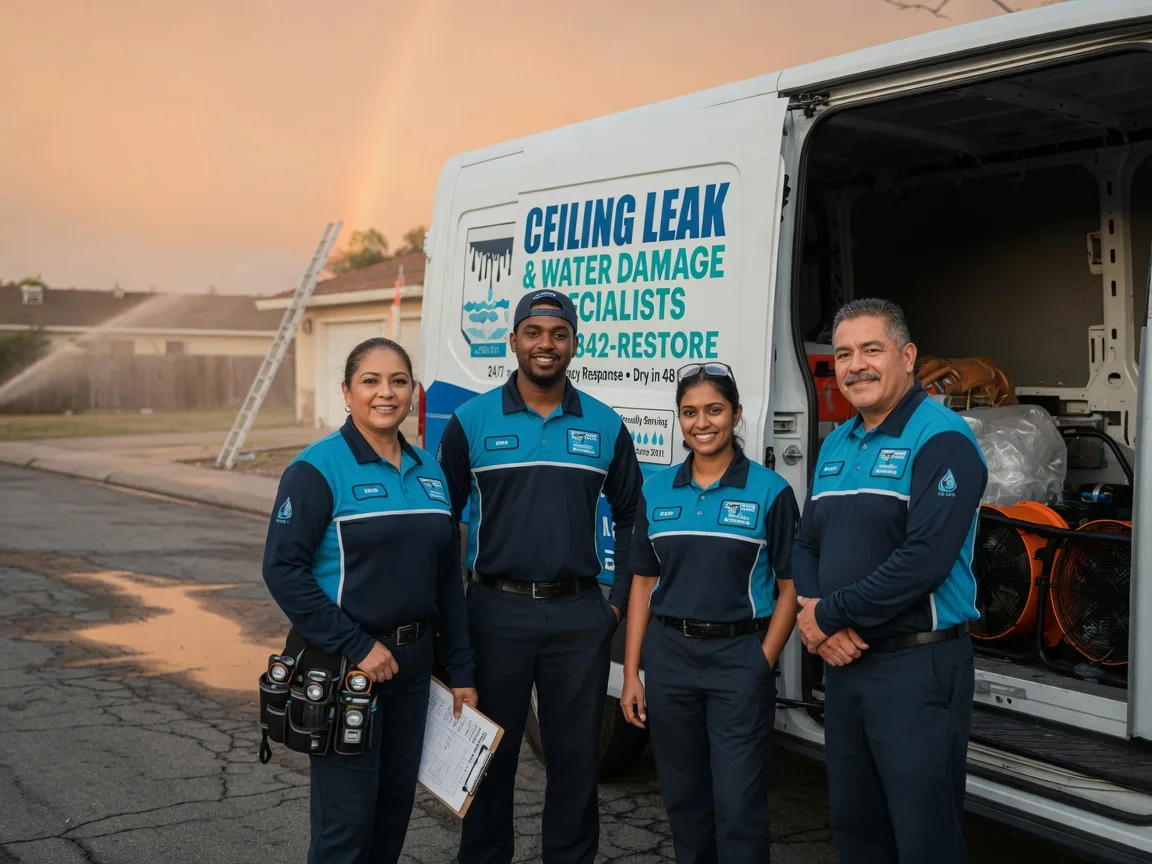 Ceiling Leak Cleanup company in Shapleigh, ME